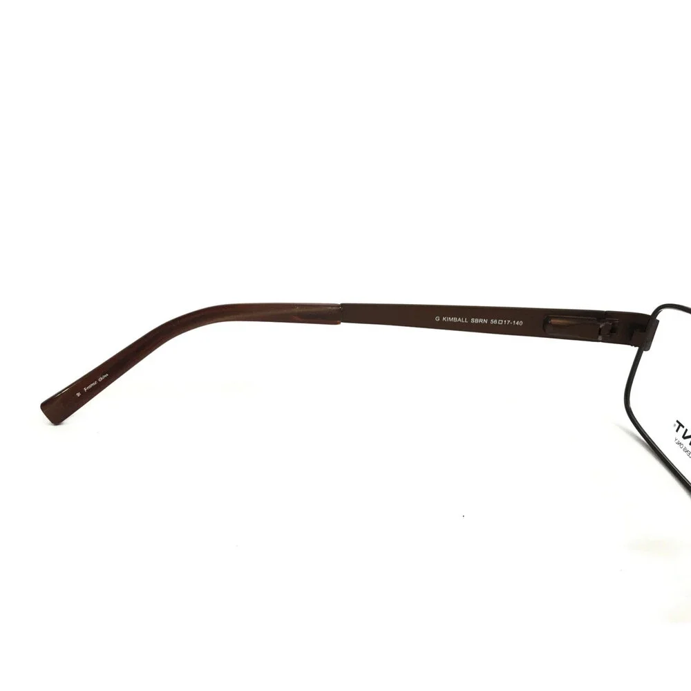 GANT Eyeglasses Frames G KIMBALL SBRN Satin Brown Rectangle Wire 56-17-140